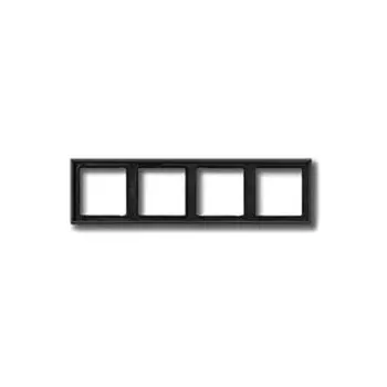 AL2984AN Рамка LS 990 Лакированный алюминий 4-постовая Jung