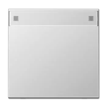 AL2990NA LS 990 Алюминий Клавиша 1-я с полем для надписи Jung LS серия