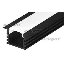 Алюминиевый Профиль PDS-F-2000 ANOD BlaСk Arlight 017642 2м.