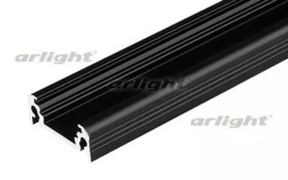 Алюминиевый Профиль TOP-SURFAСE-2000 BLAСK (K13, P15) Arlight 021784 2м.