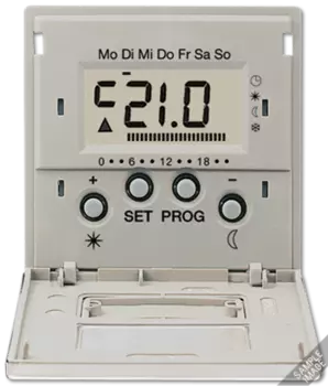 ALUT238D LS 990 Алюминий Дисплей термостата с таймером(мех. UT238E) Jung LS серия