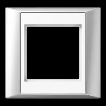 AP581ALWW Рамка A Plus Алюминий 1-постовая Jung