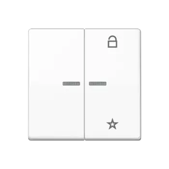 AS1701WW АS 500 Центральная плата универсальная Jung Белый AS серия