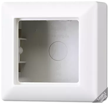 AS581AW АS 500 1-ая Коробка для накладного монтажа, сл.кость Jung AS серия