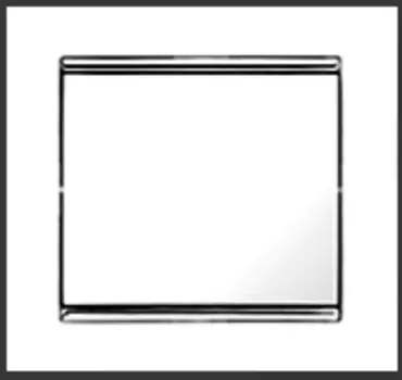 AS581BF Рамка ударопрочная AS 500 Бежевый 1-постовая Jung