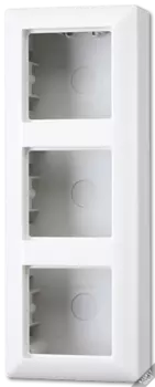 AS583AW АS 500 3-ая Коробка для накладного монтажа, сл.кость Jung AS серия