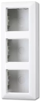 AS583AWW АS 500 Белый Коробка 3-я для накладного монтажа Jung AS серия