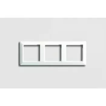AS583WW Рамка AS 500 Белый 3-постовая Jung