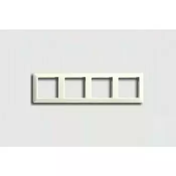 AS584WW Рамка AS 500 Белый 4-постовая Jung
