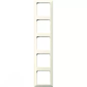 AS585BF Рамка ударопрочная AS 500 Бежевый 5-постовая Jung