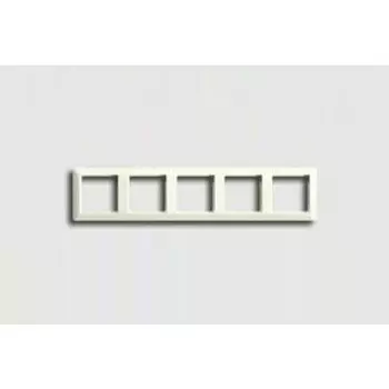 AS585WW Рамка AS 500 Белый 5-постовая Jung