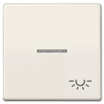 AS591KO5L Клавиша для выключателя с символом "освещение", подсветка, сл.кость Jung AS серия