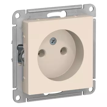 ATN000241 Atlasdesign Розетка без заземления, 16А, механизм, Бежевый Schneider Electric