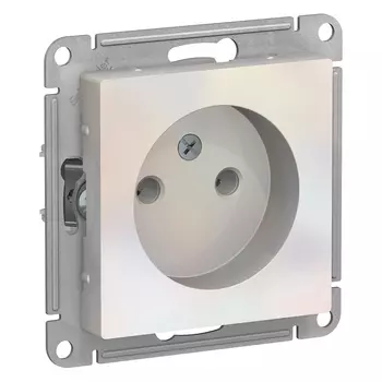 ATN000441 Atlasdesign Розетка без заземления, 16А, механизм, Жемчуг Schneider Electric
