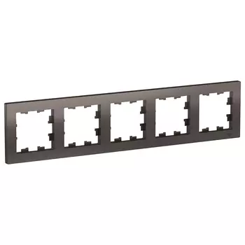 ATN000605 Рамка AtlasDesign Мокко 5-постовая Schneider Electric