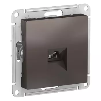 ATN000683 Atlasdesign Розетка компьютерная RJ45, кат. 5Е, механизм, Мокко Schneider Electric