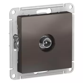 ATN000691 Atlasdesign TV Розетка оконечная 1DB, механизм, Мокко Schneider Electric