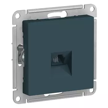 ATN000881 Atlasdesign Розетка телефонная RJ11, механизм, Изумруд Schneider Electric