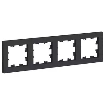 ATN001004 Рамка AtlasDesign Карбон 4-постовая Schneider Electric