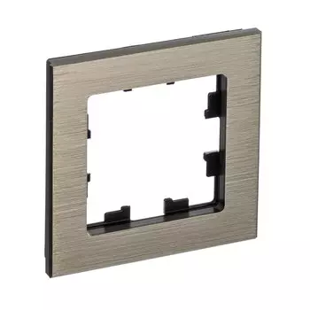 ATN312201 Рамка одинарная Schneider Electric Atlasdesign Nature, латунь металл