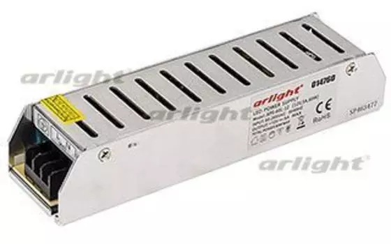 Блок питания APS-60L-24BM (24V, 2.5A, 60W) Arlight 022275