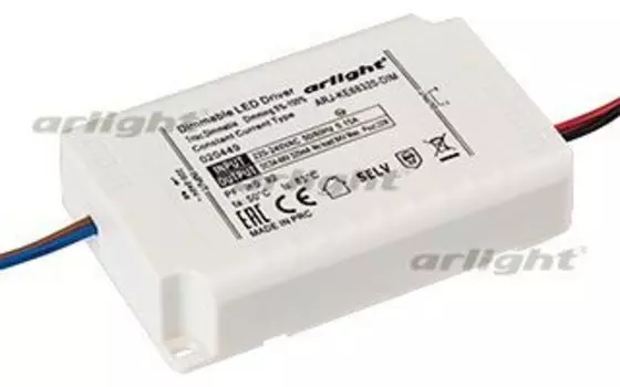 Блок питания ARJ-KE68320-DIM (22W, 320mA, PFC, Triac) Arlight 020449