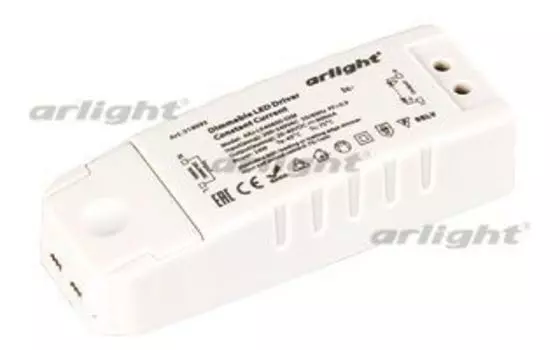 Блок питания ARJ-LK40600-DIM (24W, 600mA, PFC, Triac) Arlight 018093