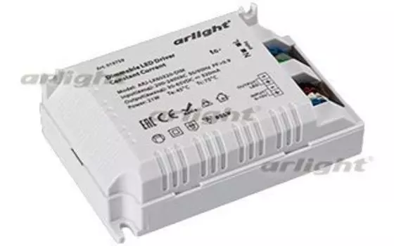 Блок питания ARJ-LK65320-DIM (21W, 320mA, 0-10V, PFC) Arlight 019759