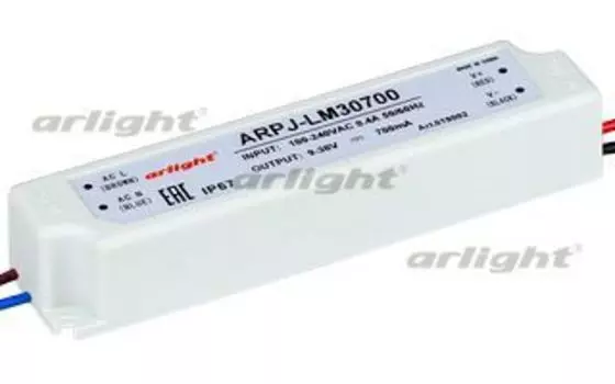 Блок питания ARPJ-LM30700 (21W, 700mA) Arlight 019002