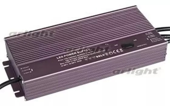 Блок питания ARPV-LG12480-PFC-ADJ-S (12V, 40.0A, 480W) Arlight 022302