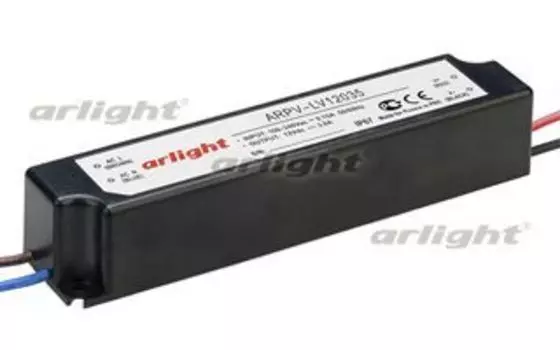 Блок питания ARPV-LV12035 (12V, 3.0A, 36W) Arlight 010996