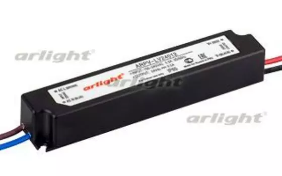 Блок питания ARPV-LV24012 (24V, 0.5A, 12W) Arlight 011015
