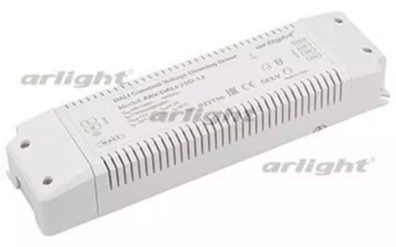 Блок питания ARV-DALI-75D-12 (12V, 6,2A, 75W, DALI) Arlight 022156