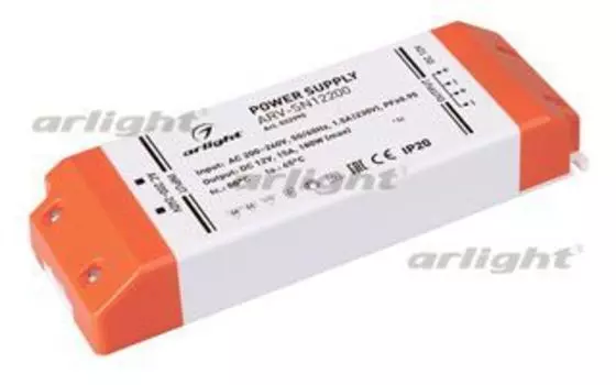 Блок питания ARV-SN12200 (12V, 15A, 180W, PFC) Arlight 022995