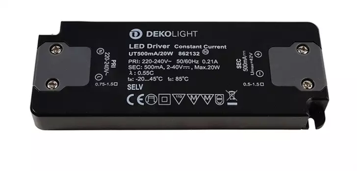 Блок питания Deko-Light FLAT, 500mA 20W 862132