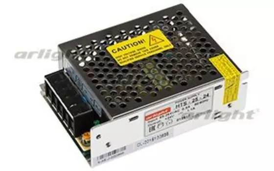 Блок питания HTS-25-24 (24V, 1.1A, 25W) Arlight 012917