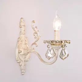 Бра 3281 3281/1 белый с золотом / тонированный хрусталь Eurosvet