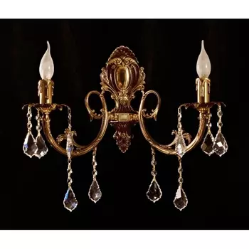 Бра 8888 8888/2 PB Leaf crystal Brizzi