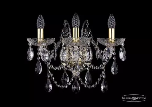 Бра Bohemia Ivele 1411B/3/160/XL/G
