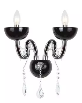 Бра Crystal Lux Luccila AP2 Black