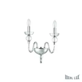 Бра Doge DOGE AP2 TRASPARENTE Ideal Lux