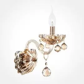 Бра Eurosvet 10052/1 золото/тонированный хрусталь Strotskis