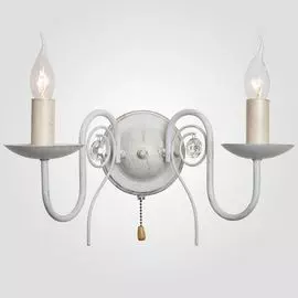 Бра Eurosvet 60018/2 белый с золотом