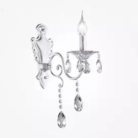 Бра Eurosvet Феерия 10064/1 белый с серебром Strotskis