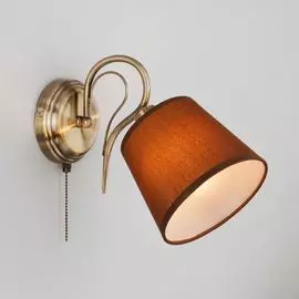 Бра Eurosvet Lilly 60074/1 античная бронза