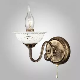 Бра Eurosvet Monro 60049/1 черный с золотом