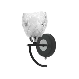 Бра IDLamp 381 381/1A-Blackchrome