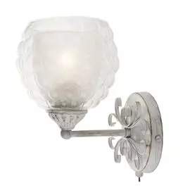 Бра IDLamp Bella 285/1A-Whitepatina