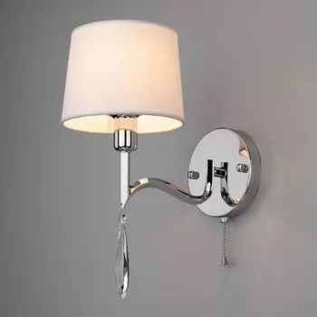 Бра Madera 10093/1 хром/прозрачный хрусталь Strotskis Eurosvet