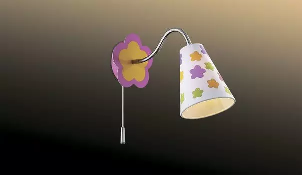 Бра с выключателем Odeon Light Flau 2280/1W